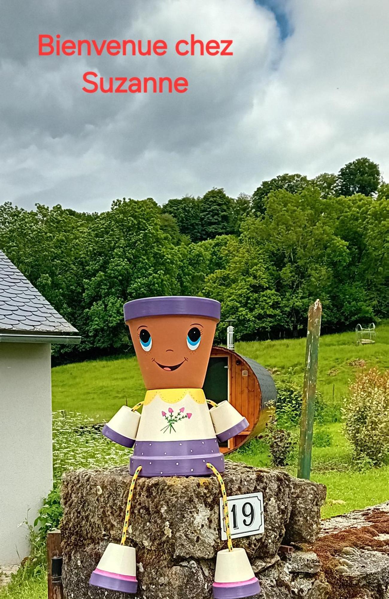 Ferienhaus De Suzanne Avec Sauna Privatif Brommat